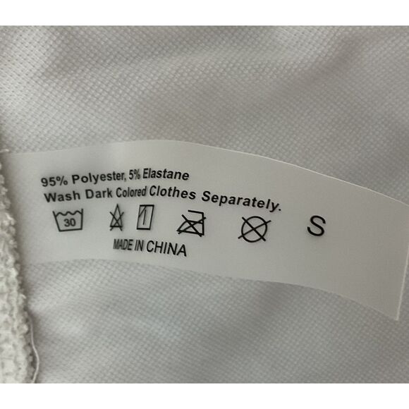 Shenhe White Textured Halter Bikini 3-Piece Set with Cover Up - Picture 8 of 10